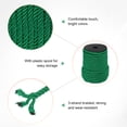 thumbnail image 2 of Uxcell 22 Yards Soft Twisted Rope Trim, 8mm/0.31" Dark Green Polyester Twisted Silk Rope Cord for DIY Craft, 2 of 2