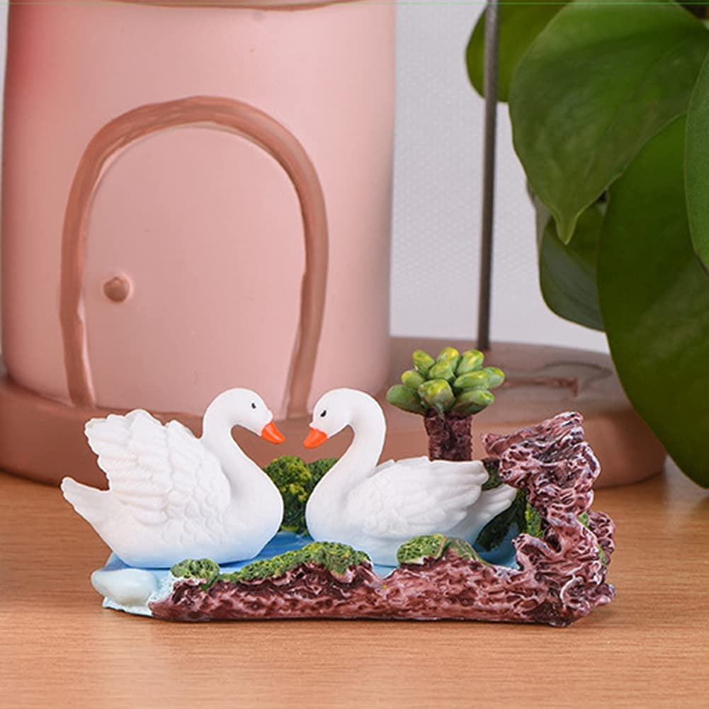 3pcs Miniature Delicate Vase Micro Scenary Landscape Ornaments Home Decor 
