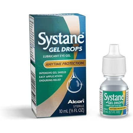Systane Soothing Dry Irritated Eye Drops Lubricant Intensive Shield, 0.33oz