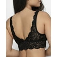 thumbnail image 5 of Smart & Sexy Women's Signature Lace Deep V Bralette and 2 Pack Thong Panty Lingerie Set, SA1517, 5 of 5