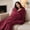 Wine1, variant on WOHAPY Upgrade Solid Fleece Blanket, Super Soft Warm Flannel Throw Rug, All-Season Sofa Bedding Portable Blanket M