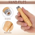 thumbnail image 3 of STRANDCHIC 5 Pcs Poignée pour Outil de Coupe Bois avec Poignée de Confort pour Projets DIY Beige, 3 of 6