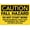 Warning Sign 1, variant on Caution Face Shield Hand Protection Required Batteries Warning Tin Sign 12 x 8 Inches - Indoor Outdoor Wall Decor for Home Kitchen, Farm, Garden, Garage, Battery Handling Area