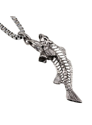 Fish Hook Necklace Men