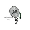 thumbnail image 2 of King Electric WFO-30 30" Outdoor Rated Oscillating Wall Mount Air Circulator Ventilation Fan, 3-Speed, 8200 CFM, 2 of 3