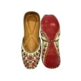 thumbnail image 5 of Women's Thread Designer Mutti Jooti for Ladies Wedding Handmade Khussa Flat Shoes US 6/ EURO 36, 5 of 5