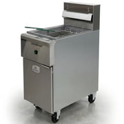 40 lb Commercial Electric Deep Fryer – 208V / 3 Phase | 7.5 kW | NSF ETL Certified