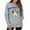 Z01-Light Gray, variant on YAYUBA Women Pet Carrier Sweatshirt Puppy Kitten Holding Hoodies Long Sleeve Pouch Tops,XL