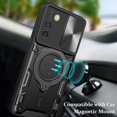 thumbnail image 4 of A03s Case, for Samsung Galaxy A03s Phone Case Metal Stand Ring Holder,Camera Lens Protector for Galaxy A03S,Slim Full Protection Shockproof Cases Cover for Women Men (Black), 4 of 14