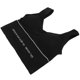 thumbnail image 1 of Wireless Women Padded Sports Bra Soft Breathable UBack Bra for Yoga Gym Fitness(Black ), 1 of 4