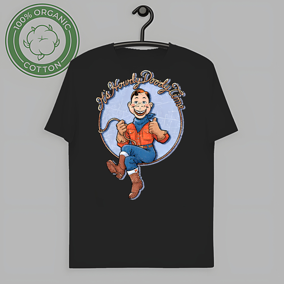 RARE Howdy Doody Time t-shirt retro children's tv show adult classic fit graphic tee-TH56164