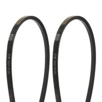 Uxcell 2Pcs M-25 Rubber V Belt Drive Transmission Belt 25" Pitch Girth 10mm Width 5.5mm Height JIS Standard Power Belt