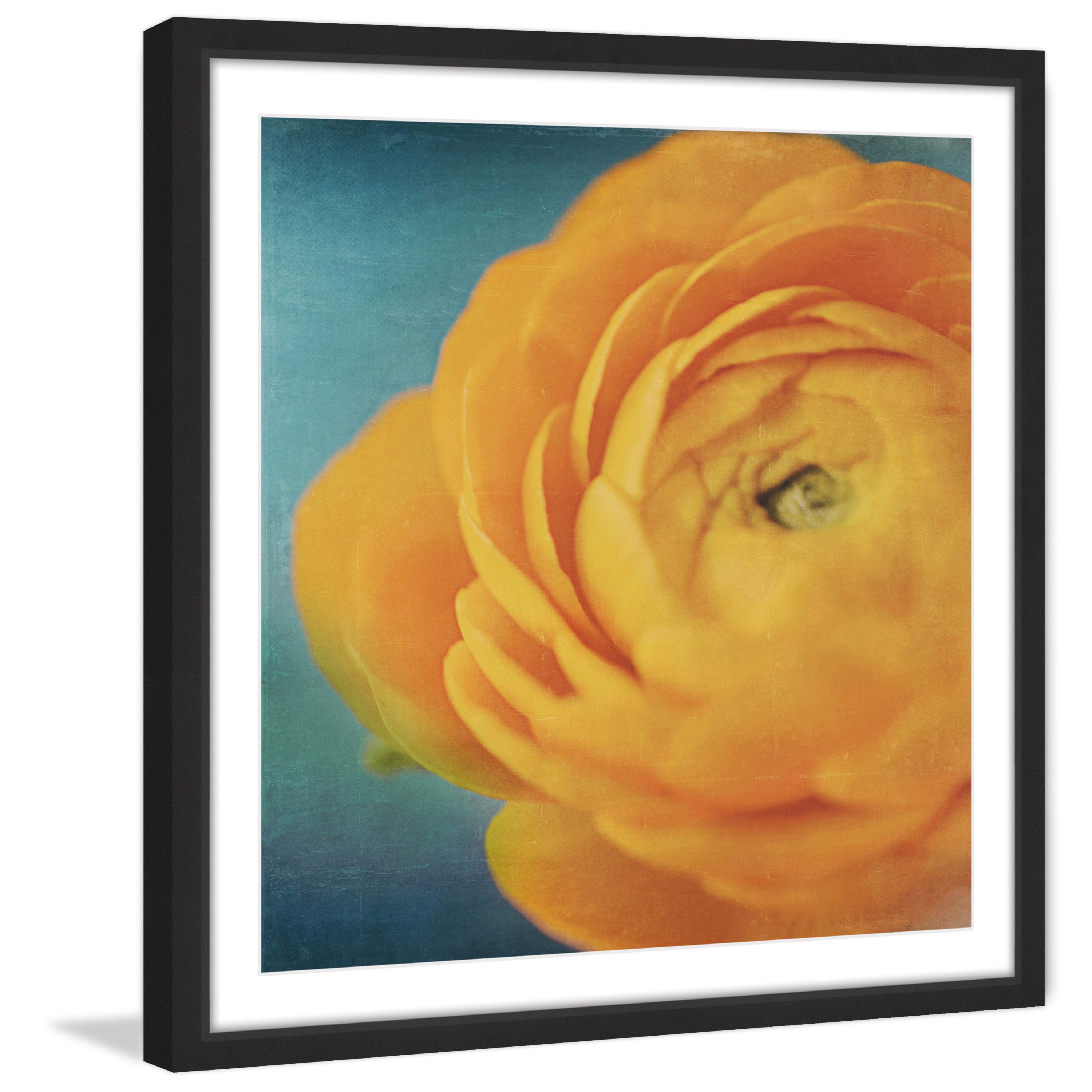 Marmont Hill "Yellow Bloom" Framed Painting Print