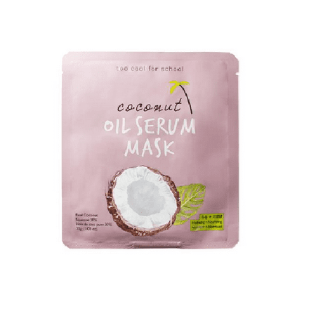 [ Too Cool for School ] (3 Packs) Coconut Oil Serum Mask 1.05 oz