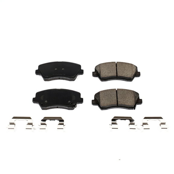 Power Stop Front Z17 Evolution Ceramic Brake Pads with Hardware 17-1828