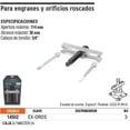 thumbnail image 2 of Extractor Pata De Gallo Truper 15 Pz 14511, 2 of 2