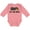 Mauve, variant on Napping Dis Tew Much Rottweiler Boys or Girls Long Sleeve Baby Bodysuit