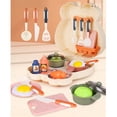 thumbnail image 2 of Cooking Play Toy Set: Funny Kitchen Cookware Playset Educational Toy for Kids, 2 of 10