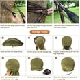 thumbnail image 4 of Survival Camping Hammock, Parachute Material for Quick Drying and Lightweight Portability, Three Usage Modes Including Tent On The Ground (260*140cm), 4 of 7