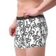 thumbnail image 2 of Balery Hand Drawn Snake Calzoncillos bóxer para hombre, ropa interior de algodón suave y transpirable con cinturilla de nailon-X-Large, 2 of 5