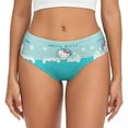 thumbnail image 1 of Custom Hello Kitty Brief Panties Women Comfort Underwear, 1 of 7