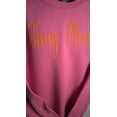 thumbnail image 5 of Hot Pink and Orange Puff, Show Your Southern Side with Shug, Please (R) Unisex Crew Neck Sweatshirt, 5 of 6