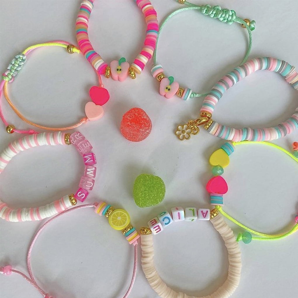 Pastel Rainbow - DIY Personalised Bracelet Kit – Something Flora