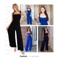 thumbnail image 2 of Mono Popilush, casual, holgado, elegante, para mujer, azul XXL, 2 of 6