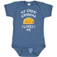 thumbnail image 3 of Inktastic My Great Grandma Loves Me with Taco Illustration Boys or Girls Baby Bodysuit, 3 of 5