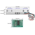 thumbnail image 4 of Sensor de Peso de Celda de Carga Digital-4 Juegos de Celda de Carga de 1 Kg HX711 AD MóDulo Amplificador de Pesaje Sensor de PresióN Amplificador de Celda, 4 of 7