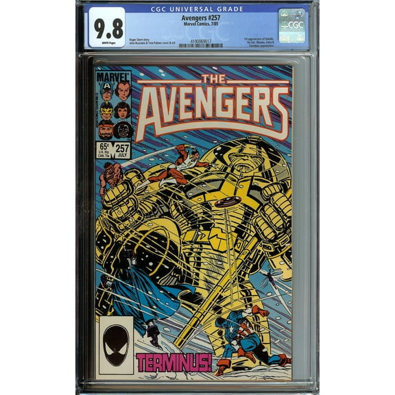 Avengers #257 - CGC 9.8 Comic Book
