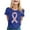 X306-Blue, variant on Neewe Breast Cancer Shirts for Women:Breast Cancer Awareness Shirts Cancer Care Gifts Short Sleeve Tee Top