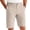 Khaki #1, variant on LNZGNM Golf Shorts Men Stretch Flat Front Stylish Dress Shorts Lightweight Quick Dry Hybrid Short Outdoor Shorts with Pockets,Dark Blue S