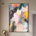 thumbnail image 3 of Chromatic Surge II Canvas Colorful Abstracts by Art Remedy, Black Frame, 36 x 54, 3 of 7