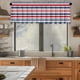 thumbnail image 4 of Cortinas para la Sala de Estar 54x17.72 Pulgadas Cortinas de Bandera Americana 4 de Julio Día Patriótico de la Independencia Cocina Sala de Estar Cafetería Cortinas Cortas, 4 of 6