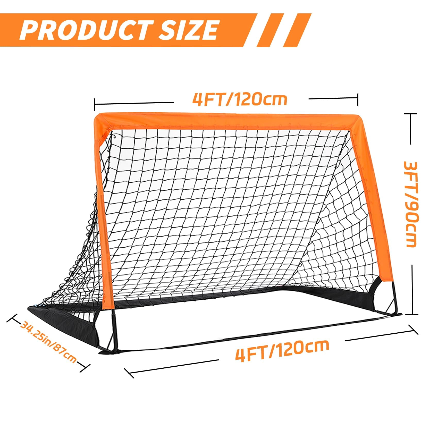 36 Inch Mini Trampoline with Handle, Metal Frame Kids Trampoline with Foam Padding, 6-Leg Stable Structure, 220 lbs Weight Capacity for Indoor Outdoor Use