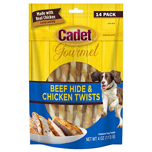 C06140 Model Number Cadet Gourmet Premium Quality Natural Rawhide Donut Dog Chew 3-4 Inches 