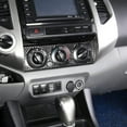 thumbnail image 5 of TINKI Soft Carbon Fiber Car Center Control Air Conditioning Adjustable Trim Sequins Stickers Trim Fit For Toyota Tacoma 2006 2007 2008 2009 2010 2011 2012 2013 2014 2015, 5 of 7