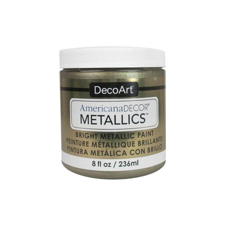 UPC: 0766218091642 | Decoart Americana Decor Metallics 8oz ChampagnGld