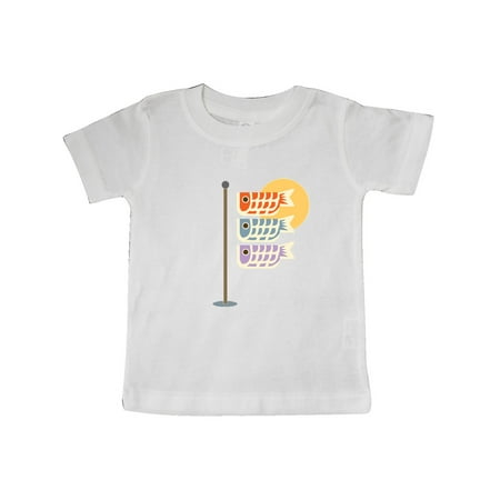 

Inktastic Japanese Carp Fish Flags Gift Baby Boy or Baby Girl T-Shirt