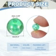 thumbnail image 2 of Uxcell 8mm Fishing Beads, 200 Pcs Acrylic Holographic Beads Round Fishing Bait Eggs Rig Bead Tackle Lures Accessory for Fishing Rigs Baits Lures, Dark Green, 2 of 5