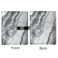 thumbnail image 2 of Premium Faux Leather Notebook - Refillable, Multi-Functional Organizer, 23.3x17cm, All-Season Use，Gray Marble, 2 of 6