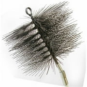 RUTLAND 7in. Chimney Sweep Round Chimney Cleaning Brush 1/4'' NPT fitting