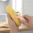 thumbnail image 4 of Cook With Color Corn Peeler, Stainless Steel Corn Stripper and Kernel Cutter Tool, Pink, 4 of 5