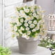 thumbnail image 2 of Artificial Morning Glory Ground Plant Faux Flower,Handheld Bouquet Faux Floral Arrangement for Wedding Photography Prop, 2 of 5