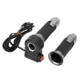 thumbnail image 3 of Manillar de empuadura de acelerador giratorio, 1 par de empuaduras de acelerador fiables Durable 12V-99V para scooter eléctrico para bicicleta eléctrica ANGGREK AC8094, 3 of 8