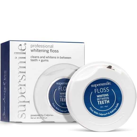 Hilo dental blanqueador profesional Supersmile 50 m