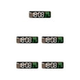 thumbnail image 2 of Thinsony 1/2/3/5 Gym Timer 15 Large Clock - Modern Style High-end Texture USB Charging Date Time Temperature Humidity Powered By Battery Black+White+Green 5PCS, 2 of 6