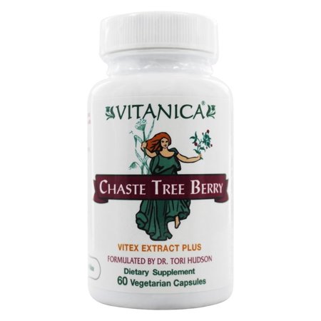 - Vitanica - Chaste Tree Berry - 60 Capsules