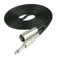 thumbnail image 2 of lionlar Instrument Cable Wire XLR 3-Pin to 1/4'' Male Mono Jack Plug Cable 0.3m-10m 2m, 2 of 9
